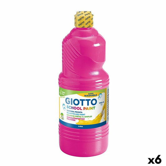 Tempera Giotto Magenta 1 L (6 Unități) - Birou și papetărie, Arte și Meserii