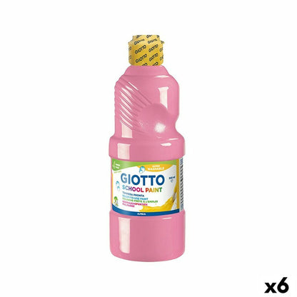 Tempera Giotto Roz 500 ml (6 Unități) - Birou și papetărie, Arte și Meserii