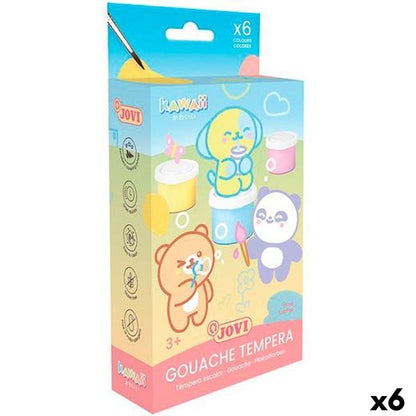 Set de pictură în guașă Jovi KAWAII 35 ml 6 Piese (6 Unități) - Birou și papetărie, Arte și Meserii
