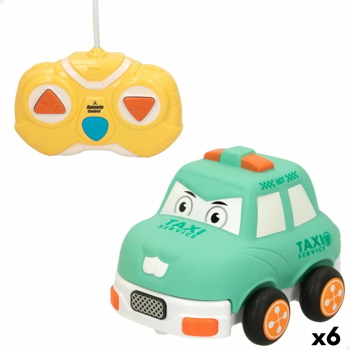 Mașină Radio Control Colorbaby Verde 13 x 9 x 10 cm (6 Unități) - Jucarii si jocuri, Vehicule