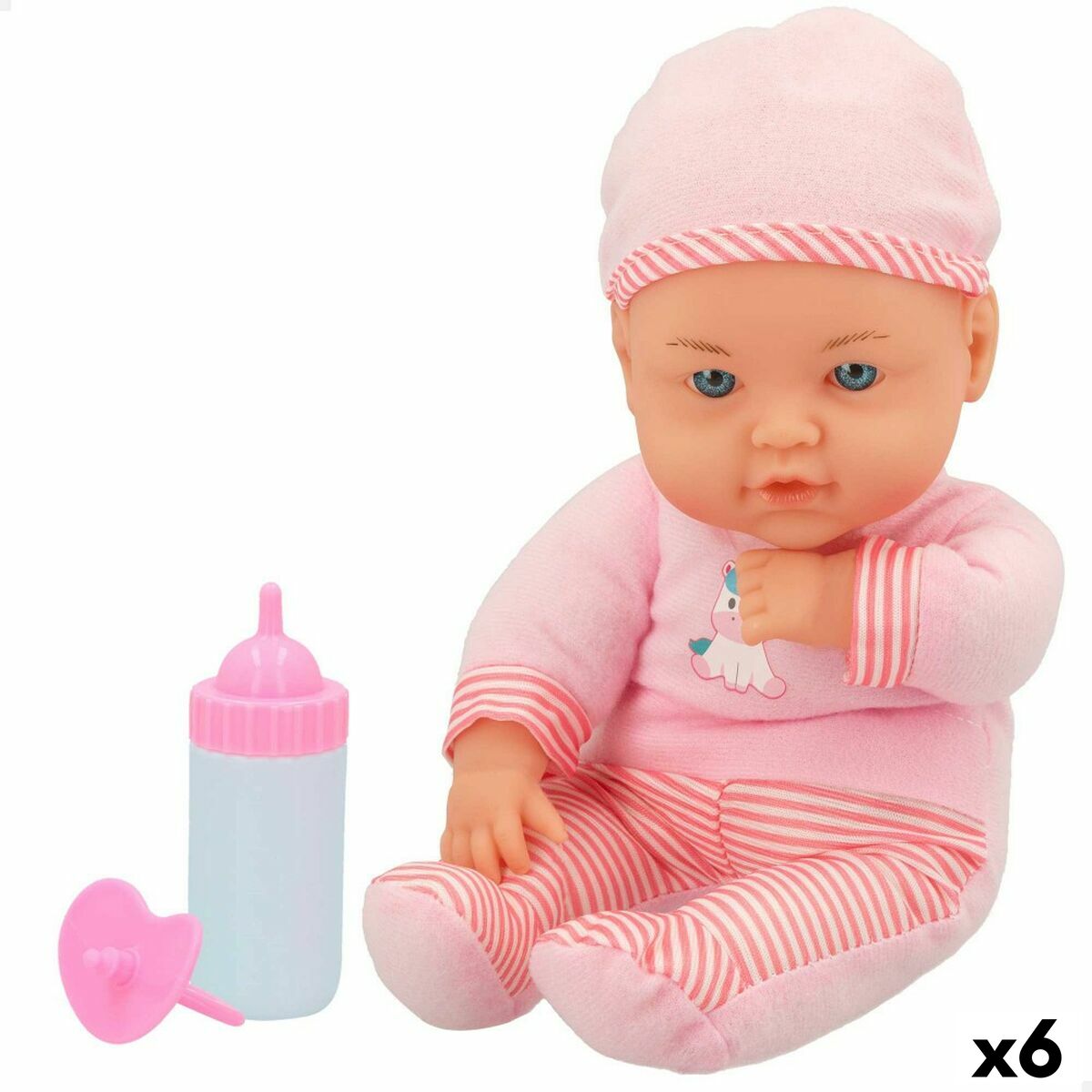 Păpușă Bebe Colorbaby 22 x 32 x 9,5 cm 6 Unități - Jucarii si jocuri, Păpuși și accesorii