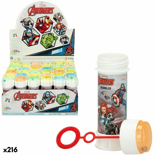 Set de sticluțe de făcut baloane de săpun The Avengers 3,8 x 11,5 x 3,8 cm (6 Unități) - Jucarii si jocuri, În aer liber și sport