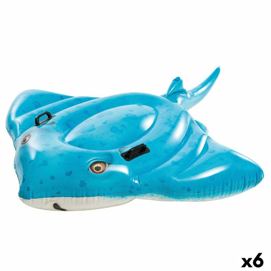 Flotor gonflabil Intex 145 x 185 cm (6 Unități) - Jucarii si jocuri, În aer liber și sport