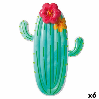 Saltea gonflabilă Intex Cactus 140 x 185 x 28 cm (6 Unități) - Jucarii si jocuri, În aer liber și sport