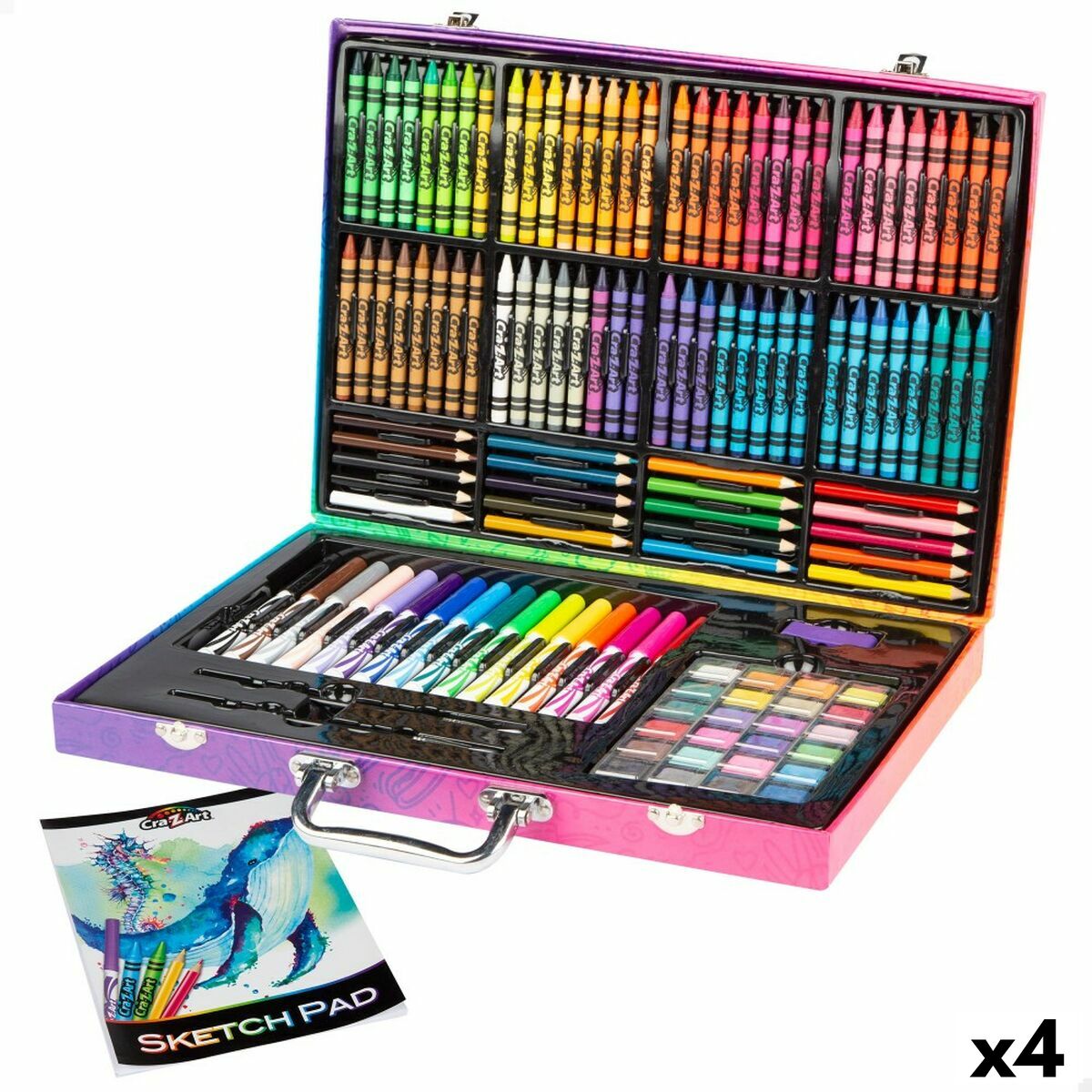 Set pentru desen Cra-Z-Art (4 Unități) - Birou și papetărie, Arte și Meserii