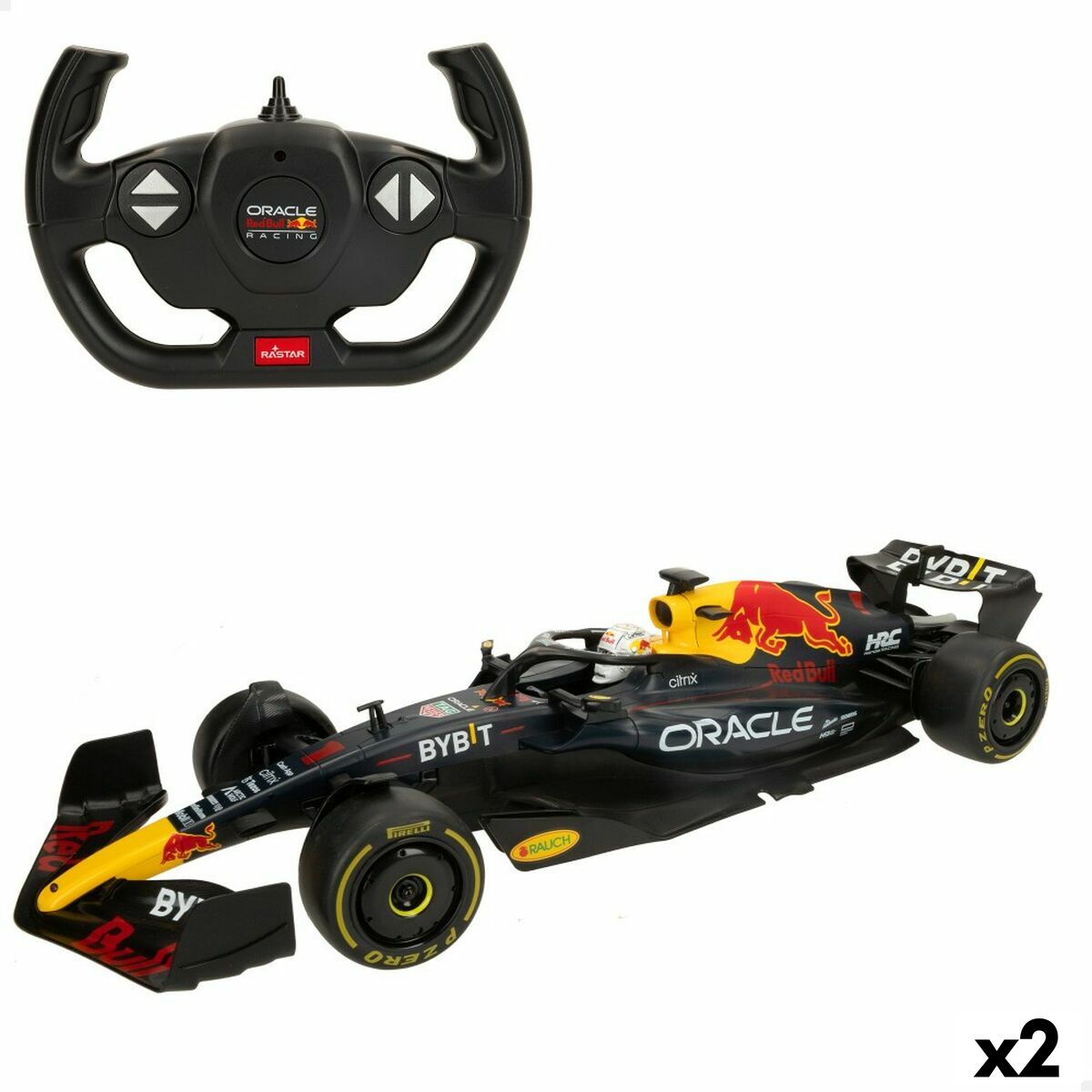 Mașină Radio Control Red Bull 1:12 47 x 10 x 17 cm (2 Unități) - Jucarii si jocuri, Vehicule