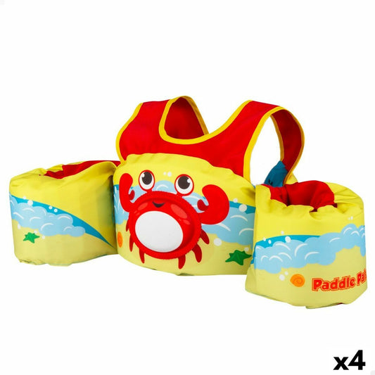 Vestă de salvare AquaSport 56 x 25 x 20 cm Crab (4 Unități) - Jucarii si jocuri, În aer liber și sport