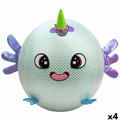 Jucărie de Pluș Eolo Celeste Flauș Plastic 45 x 45 x 45 cm Gonflabil (4 Unități) - Jucarii si jocuri, Jucării de pluș