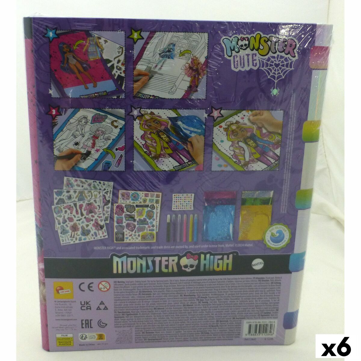 Set pentru desen Monster High (6 Unități) - Birou și papetărie, Arte și Meserii