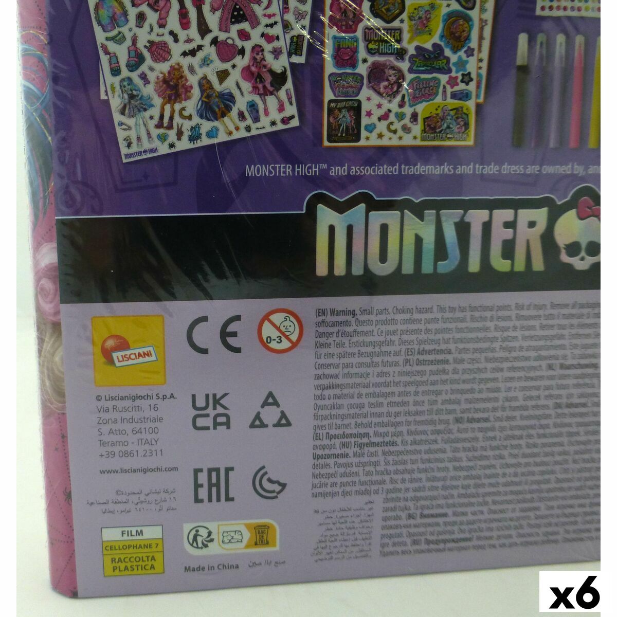 Set pentru desen Monster High (6 Unități) - Birou și papetărie, Arte și Meserii
