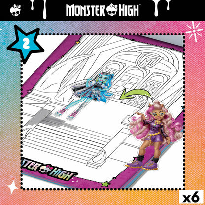 Set pentru desen Monster High (6 Unități) - Birou și papetărie, Arte și Meserii