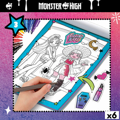Set pentru desen Monster High (6 Unități) - Birou și papetărie, Arte și Meserii