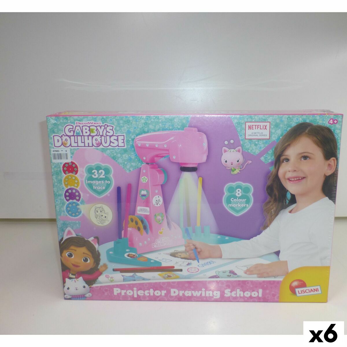 Set pentru desen Gabby's Dollhouse (6 Unități) - Birou și papetărie, Arte și Meserii