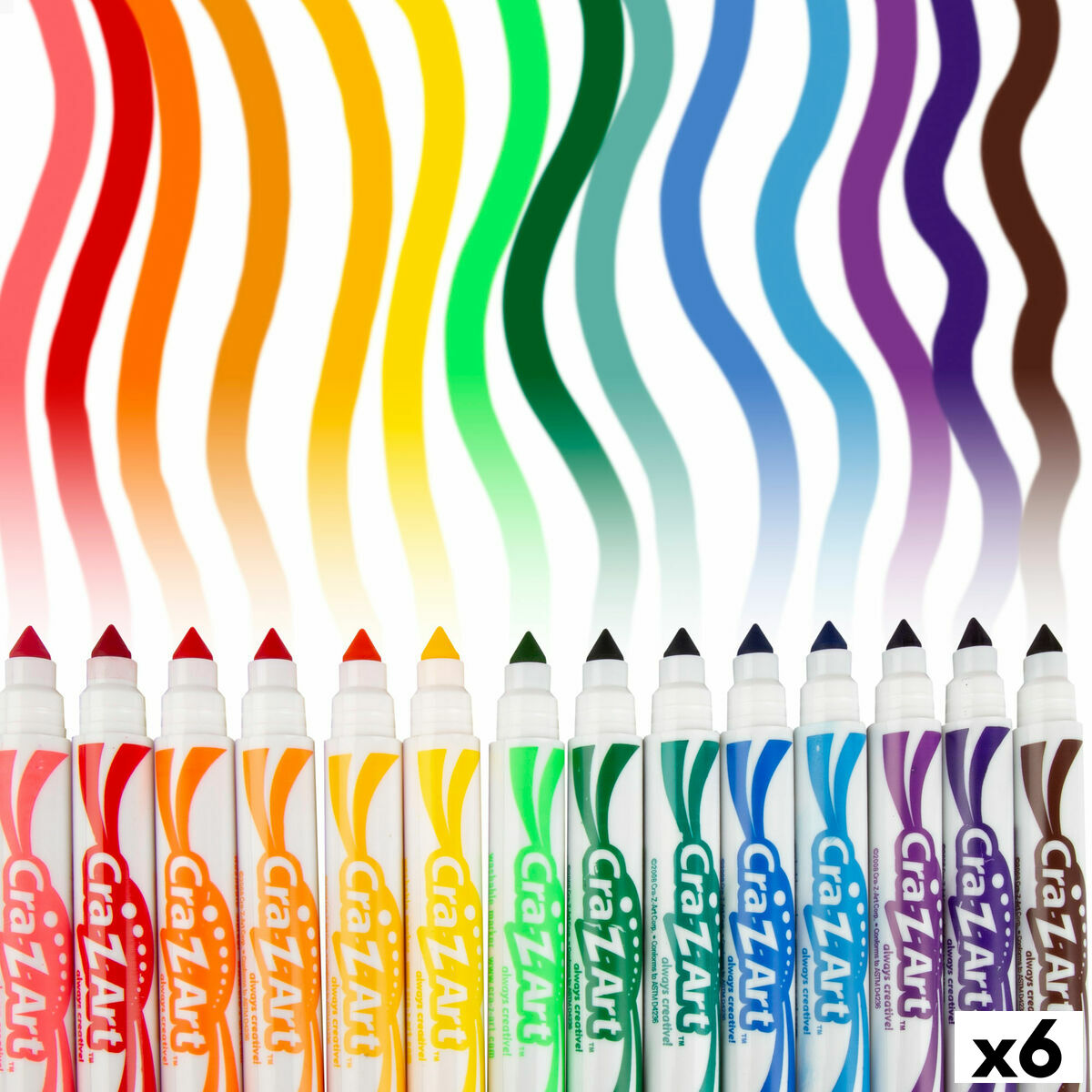 Set pentru desen Cra-Z-Art (6 Unități) - Birou și papetărie, Arte și Meserii