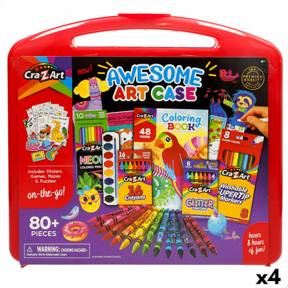 Set pentru desen Cra-Z-Art (4 Unități) - Birou și papetărie, Arte și Meserii