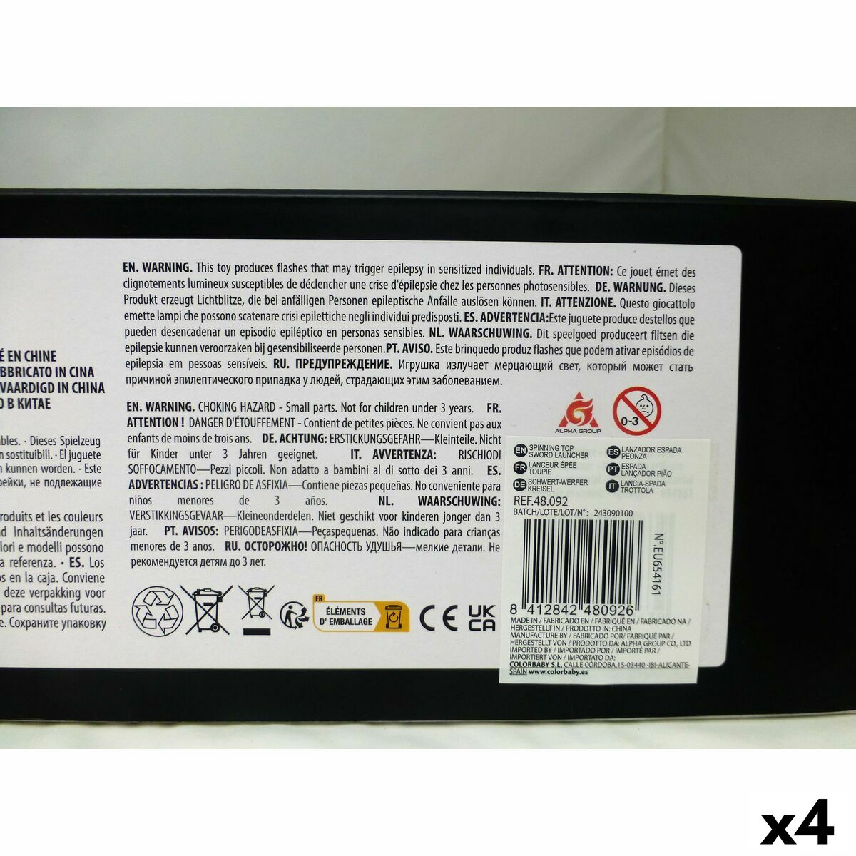 Titirez Infinity Nado (4 Unități) - Jucarii si jocuri, În aer liber și sport