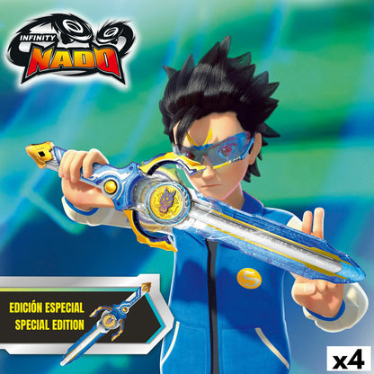 Titirez Infinity Nado (4 Unități) - Jucarii si jocuri, În aer liber și sport