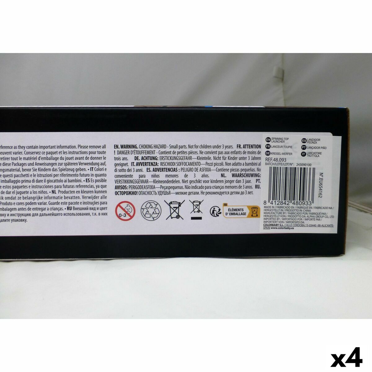 Titirez Infinity Nado (4 Unități) - Jucarii si jocuri, În aer liber și sport