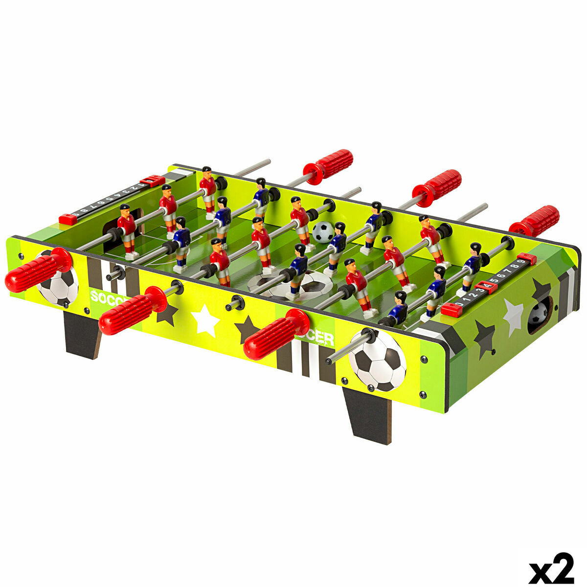 Joc de Fotbal Colorbaby 60 x 14 x 32 cm (2 Unități) - Jucarii si jocuri, Jocuri și accesorii