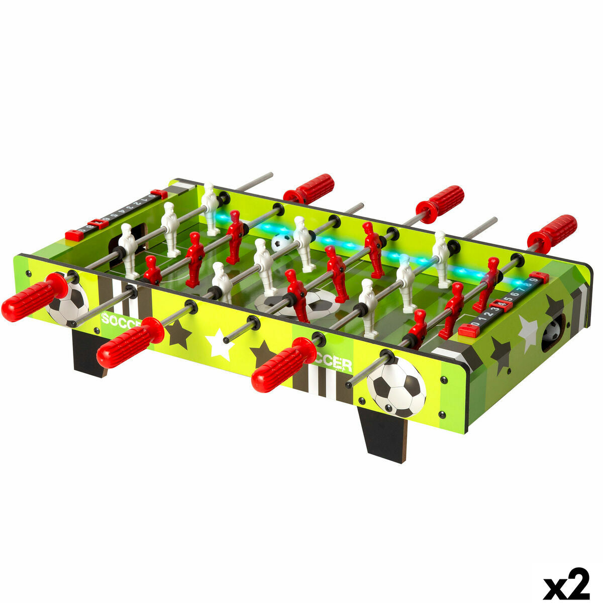 Joc de Fotbal Colorbaby 60 x 14 x 32 cm (2 Unități) - Jucarii si jocuri, Jocuri și accesorii