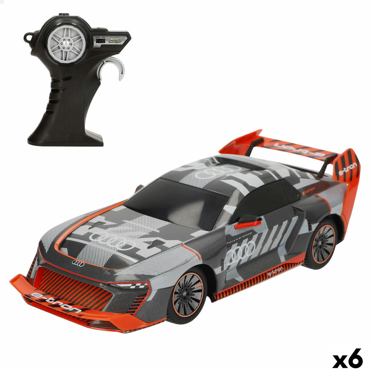 Mașină Radio Control Audi 21 x 7 x 9 cm (6 Unități) - Jucarii si jocuri, Vehicule