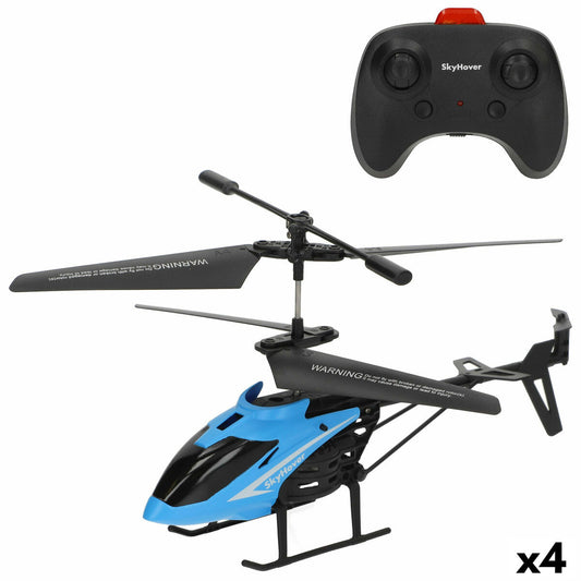 Elicopter Controlat de Radio Colorbaby (4 Unități) - Jucarii si jocuri, Vehicule