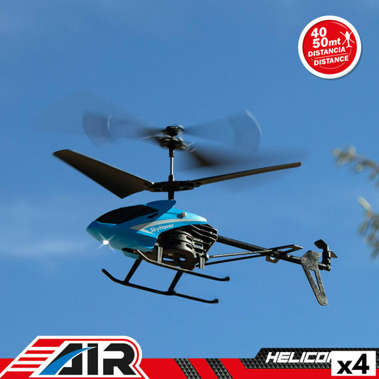 Elicopter Controlat de Radio Colorbaby (4 Unități) - Jucarii si jocuri, Vehicule