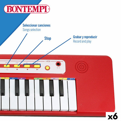 Tastatură Bontempi 47 x 3,5 x 13 cm (6 Unități) - Jucarii si jocuri, Instrumente muzicale pentru copii