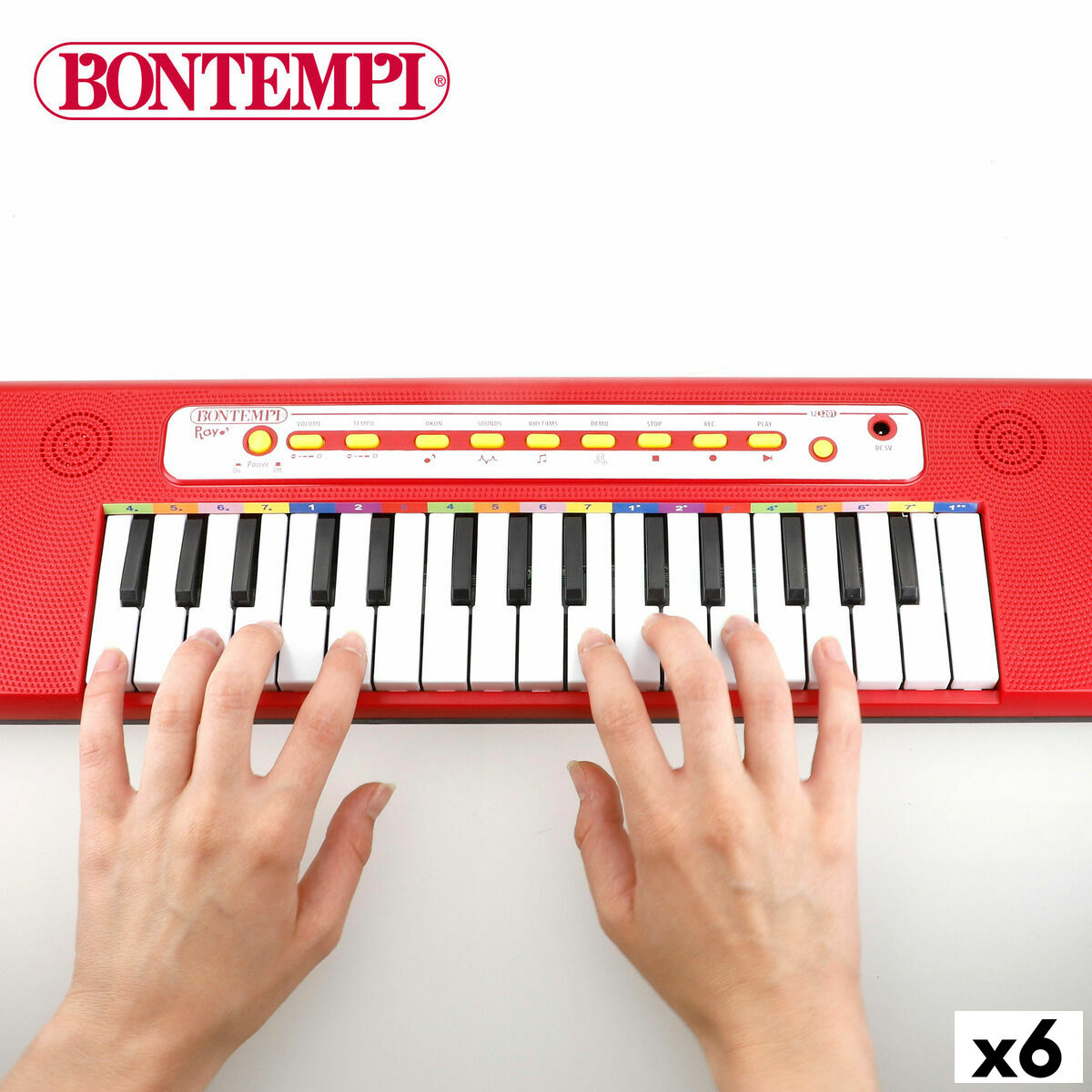 Tastatură Bontempi 47 x 3,5 x 13 cm (6 Unități) - Jucarii si jocuri, Instrumente muzicale pentru copii