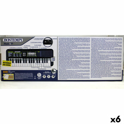 Tastatură 37 Taste Bontempi 42 x 4 x 15 cm (6 Unități) - Jucarii si jocuri, Instrumente muzicale pentru copii