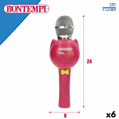 Microfon Karaoke Bontempi 6 Unități - Jucarii si jocuri, Jucării electronice