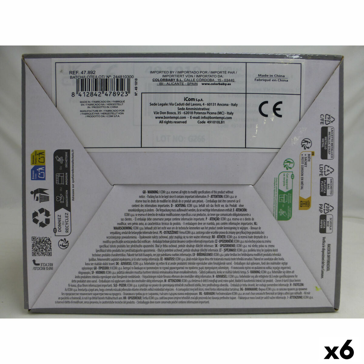 Difuzor cu Microfon Karaoke Bontempi 6 Unități - Jucarii si jocuri, Jucării electronice