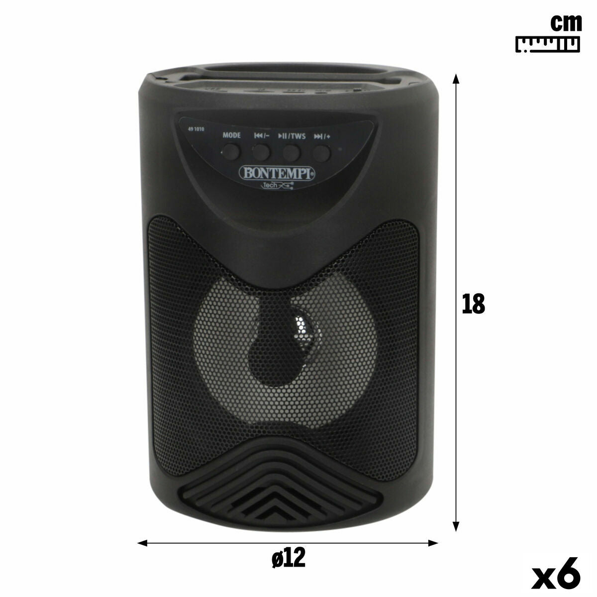 Difuzor cu Microfon Karaoke Bontempi 6 Unități - Jucarii si jocuri, Jucării electronice