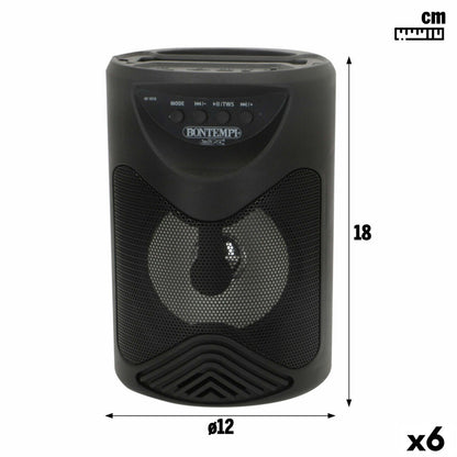 Difuzor cu Microfon Karaoke Bontempi 6 Unități - Jucarii si jocuri, Jucării electronice