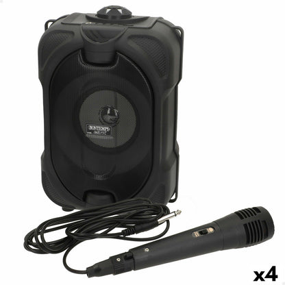 Difuzor cu Microfon Karaoke Bontempi 4 Unități - Jucarii si jocuri, Jucării electronice