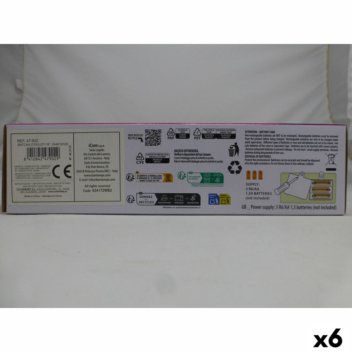 Microfon jucărie Bontempi - Jucarii si jocuri, Instrumente muzicale pentru copii