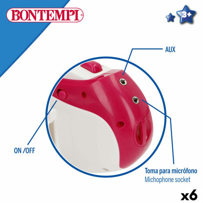 Microfon jucărie Bontempi - Jucarii si jocuri, Instrumente muzicale pentru copii