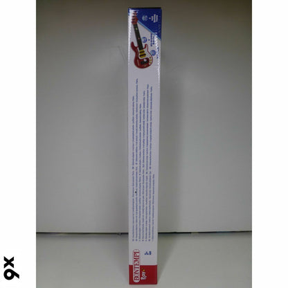 Chitară pentru Copii Bontempi Rosie 17 x 51 x 5 cm (6 Unități) - Jucarii si jocuri, Instrumente muzicale pentru copii