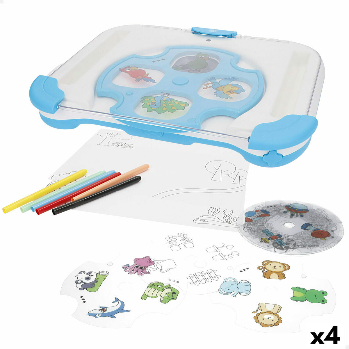 Set pentru desen Colorbaby (4 Unități) - Birou și papetărie, Arte și Meserii