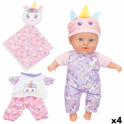 Păpușă Bebe Colorbaby 21 x 32 x 9,5 cm 4 Unități - Jucarii si jocuri, Păpuși și accesorii