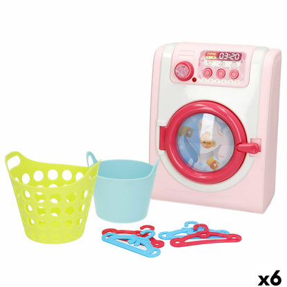 Mașină de spălat jucărie Colorbaby 14 x 19 x 9 cm (6 Unități) - Jucarii si jocuri, Imitații de jocuri