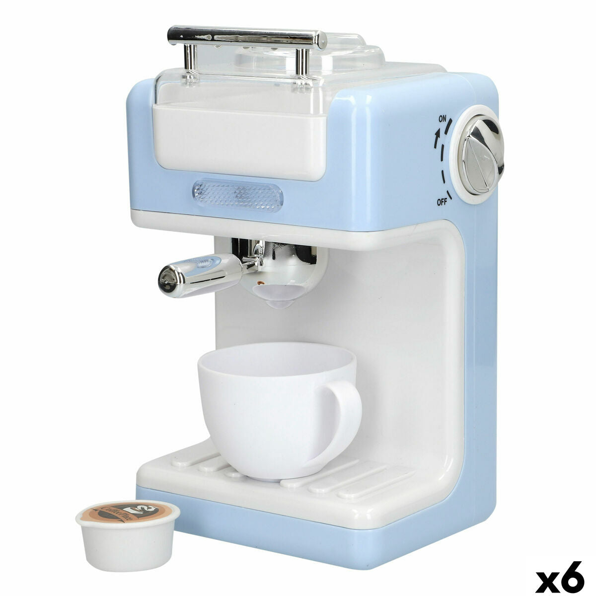 Cafetieră jucărie Colorbaby 6 Unități - Jucarii si jocuri, Imitații de jocuri