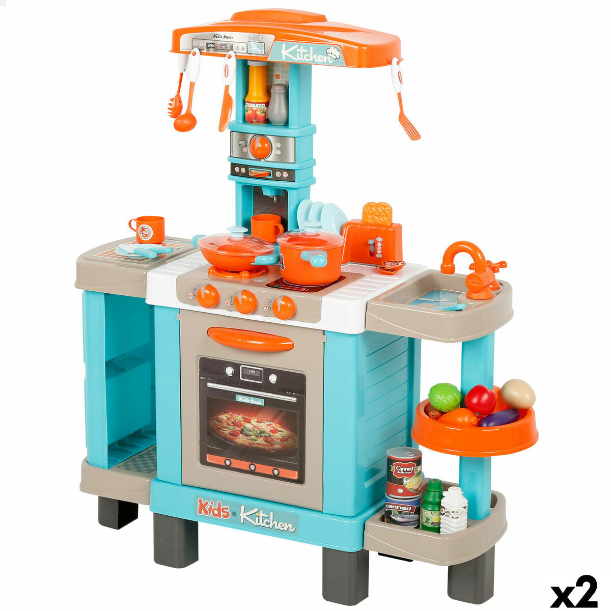 Bucătărie de Jucărie Colorbaby 78 x 87 x 28 cm - Jucarii si jocuri, Imitații de jocuri