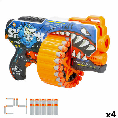 Pistol cu Săgeți Colorbaby 31 x 21 x 14 cm 4 Unități - Jucarii si jocuri, Costume și accesorii