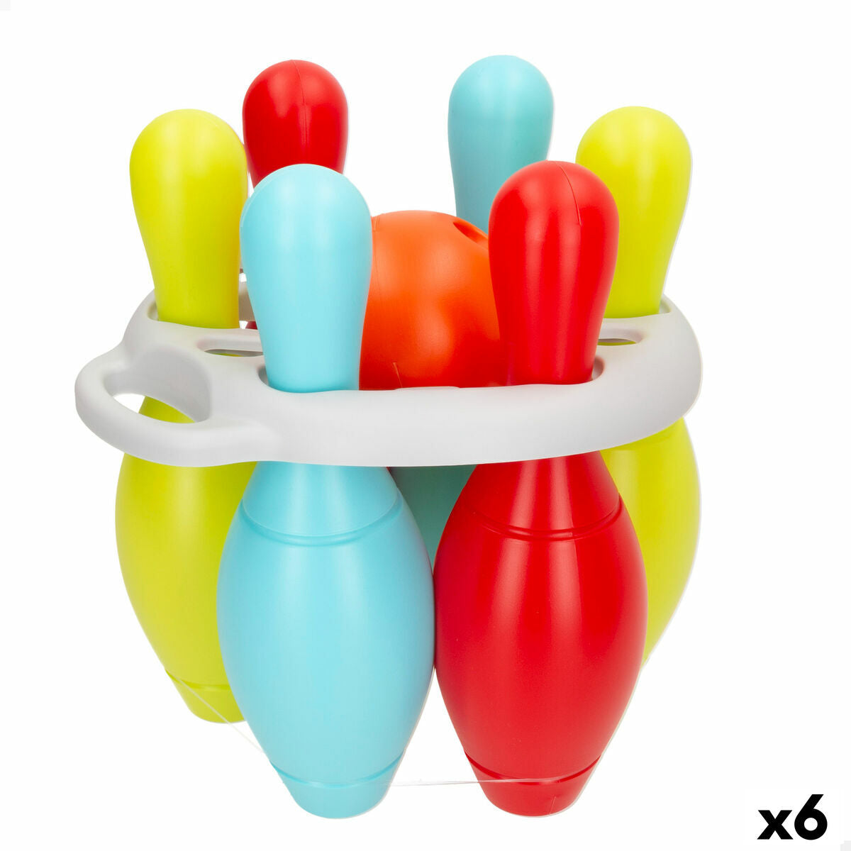Set de popice Colorbaby 8,5 x 27 x 8,5 cm (6 Unități) - Jucarii si jocuri, În aer liber și sport