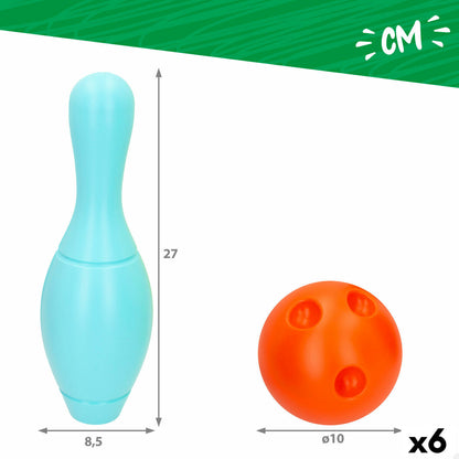 Set de popice Colorbaby 8,5 x 27 x 8,5 cm (6 Unități) - Jucarii si jocuri, În aer liber și sport