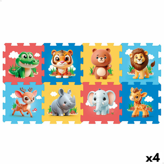Covor Puzzle Colorbaby Plastic EVA 114 x 58 cm 8 Piese (4 Unități) - Jucarii si jocuri, Puzzle-uri și puzzle-uri