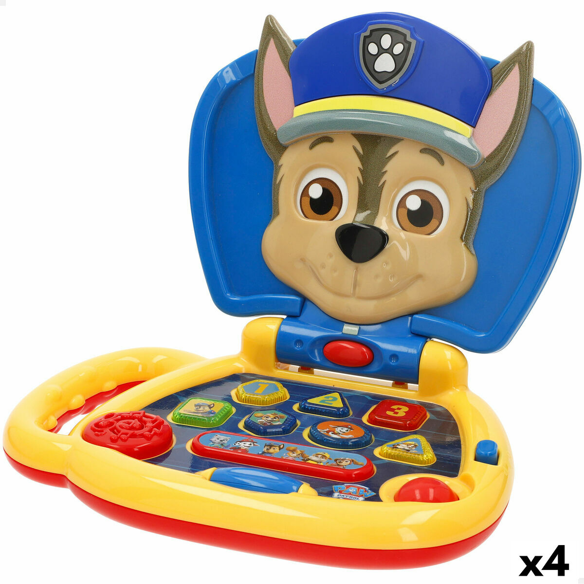 Laptop jucărie The Paw Patrol Engleză 20 x 17 x 14 cm Multicolor (4 Unități) - Jucarii si jocuri, Jucării electronice