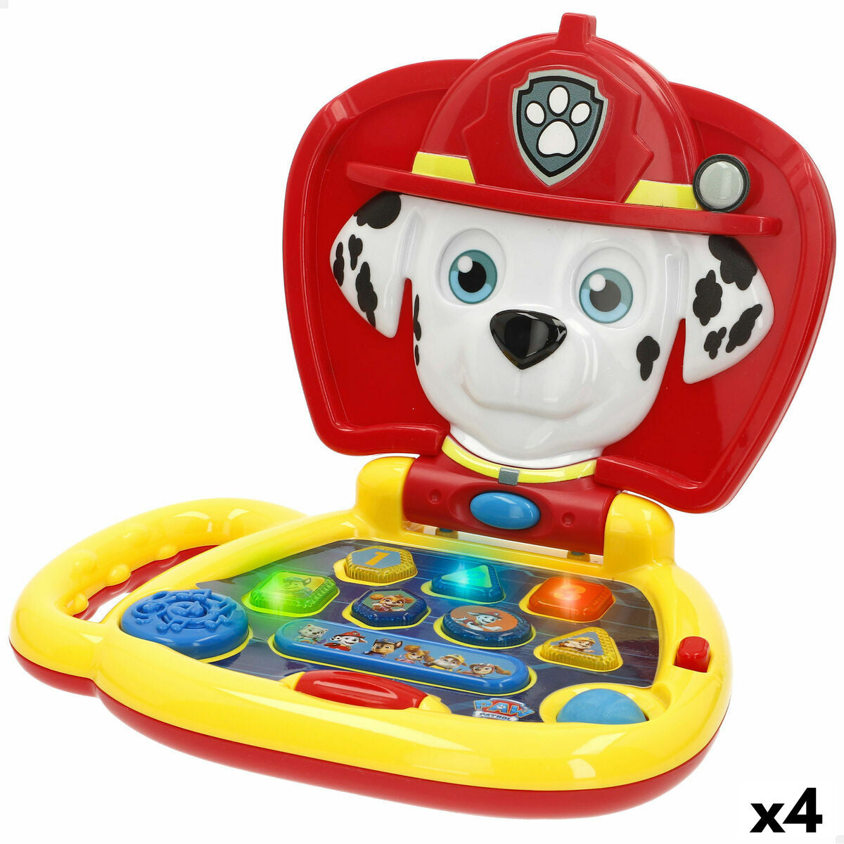 Laptop jucărie The Paw Patrol Engleză 20 x 17 x 14 cm Multicolor (4 Unități) - Jucarii si jocuri, Jucării electronice