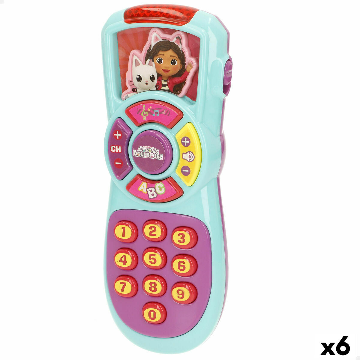 Telefon Inteligent pentru Învățat Gabby's Dollhouse (6 Unități) - Bebelus, Jucăriile copilăriei timpurii